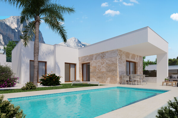 Villa De Lujo En Polop.